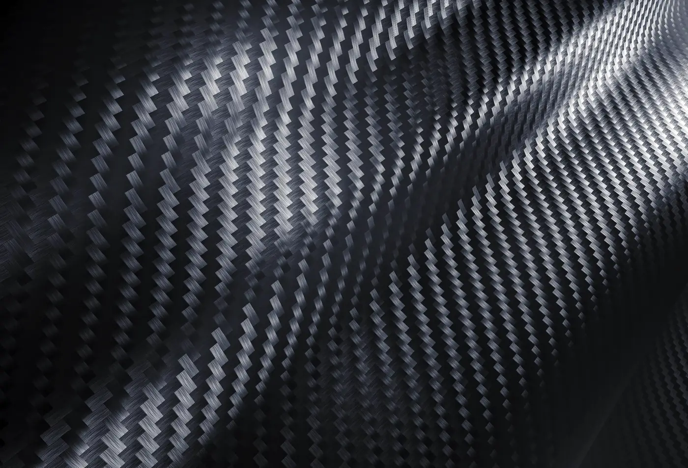 Close-up of Arlon black carbon fiber vinyl wrap texture